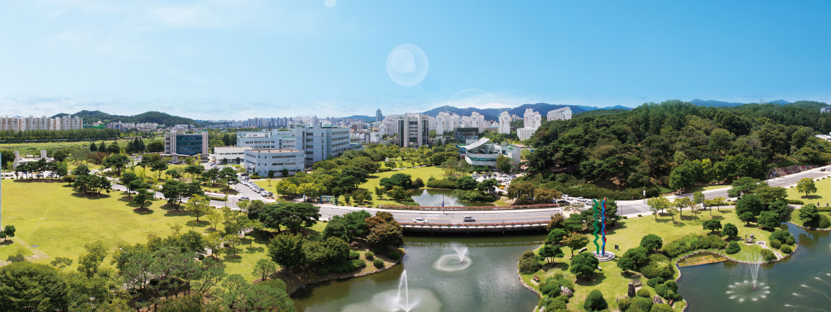 a panoramic view of KAIST